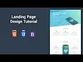 Build a landing page using HTML CSS Bootstrap 4