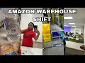 AMAZON WAREHOUSE SHIFT 6pm-4 30am SUNDAY-WEDNESDAY OVERNIGHT SHIFT Vlogmas