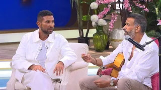 لما تتخانق مع صاحبك قدام الناس   احمد سعد وايهاب عبد الواحد دندنها