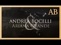 Download Lagu Andrea Bocelli \u0026 Ariana Grande - E Più Ti Penso (Official Lyric Video)