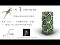 Grasshopper in 1 minute - EX 22