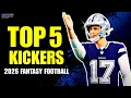Top 5 Kicker Rankings for 2026 Fantasy Football