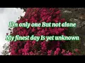 One Moment In Time by Whitney Houston with Lyrics