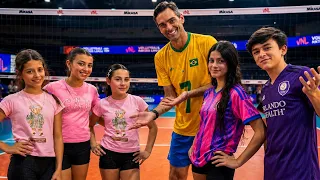 ESPIEI AS TRIGÊMEAS NO VÔLEI… não esperava por isso😱😡