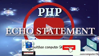 Echo Statement in PHP Hindi PHP Echo Statement Why We Use It - hindi