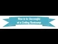 How to Be Successful at a Coding Bootcamp with Jeff from Turing School