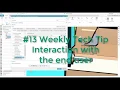 Weekly Tech Tip - Interaction with the end user