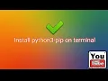 how to install pip in kali linux - Fix bash Pip command not found in kali linux Error solved