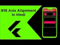 Flutter Tutorial In Hindi Cross Axis Alignment Main Axis Alignment For Beginners