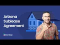 Arizona Sublease Agreement for Rental Properties Free template