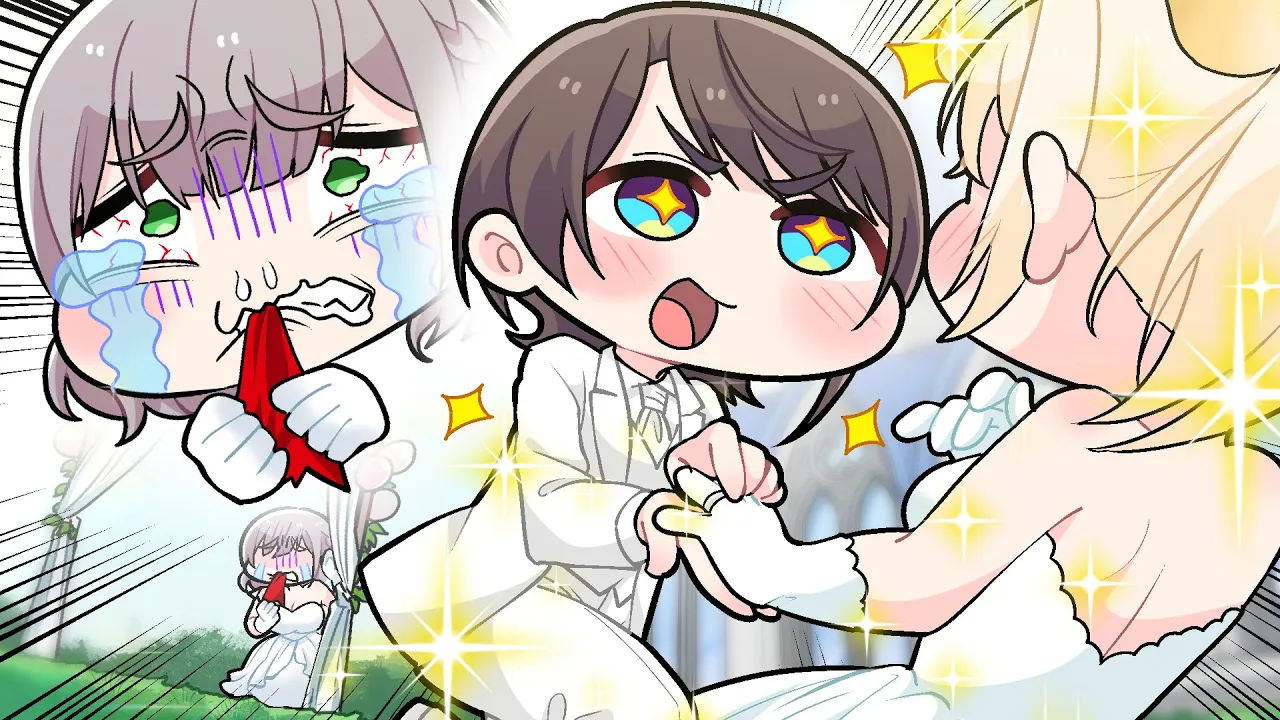 【手描き】いろはと結婚したいスバルにショックを隠せないノエル団長【こまいぬ/切り抜き/Hololive】