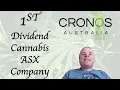 The FIRST Dividend Paying Cannabis Company on the ASX | Cronos Australia