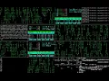 Matrix Console Hacking Code PowerPoint Background