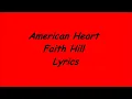 American Heart Faith Hill