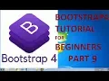 BOOTSTRAP 4 TUTORIAL FOR BEGINNERS PART 9 FORMS AND INPUTS