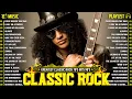 Lagu Classic Rock Songs 70s 80s 90s Full Album 🎶 Guns N' Roses, ACDC, Bon Jovi, Metallica, Nirvana, Queen