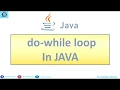 Java Tutorial For Beginners 13 - do-while loop in Java Lockdown Learner
