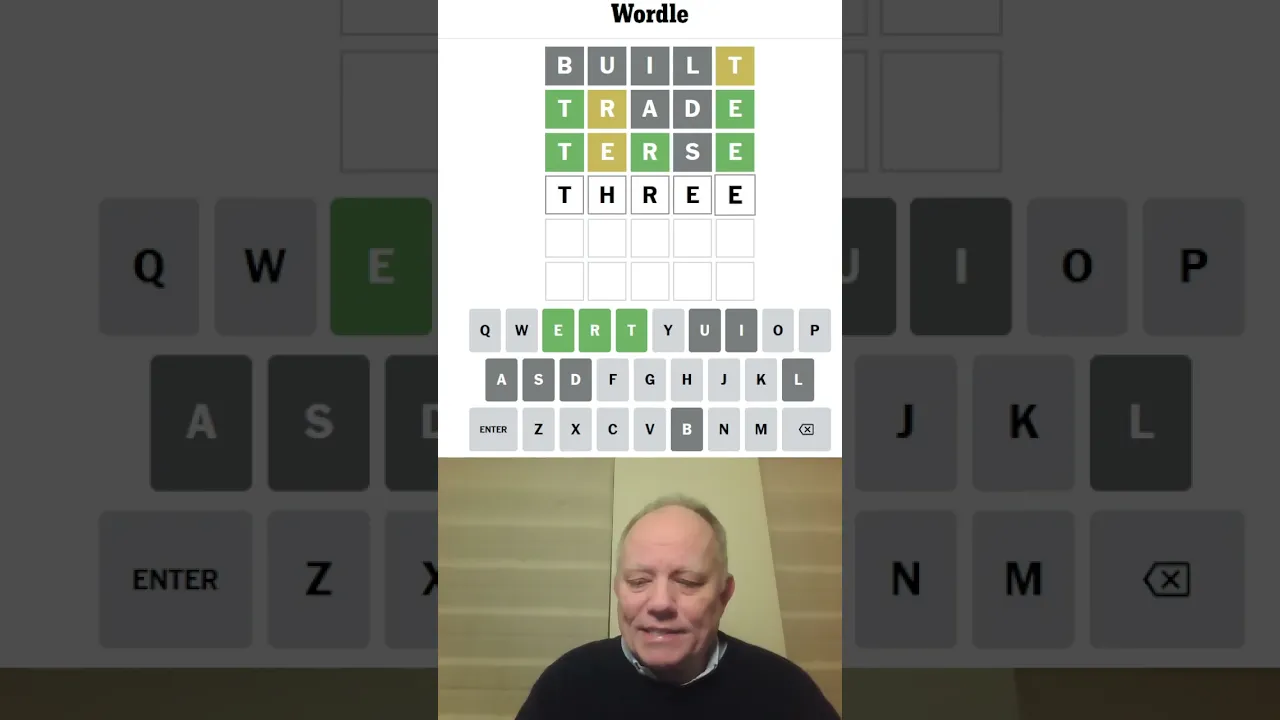 Wordle in a Minute - 30th December 2023