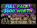 Lagu 🥃 $10 MILLION JACKPOT! FULL PACK OF GOLD RUSH LEGACY SCRATCH OFF TICKETS!