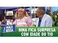 Download Lagu Nina se surpreende com idade de Carlos Alberto