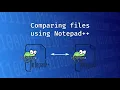 Comparing files using Notepad
