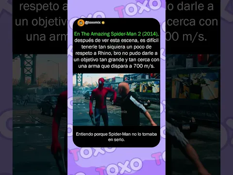 The Amazing Spider-Man 2 (2014) #curiosidades