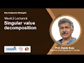 Lec 13 Singular value decomposition