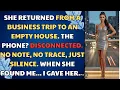 Lagu She Returned From A Business Trip To An Empty House. Phone? Disconnected. Cheating Wife Reddit Story