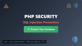 PHP Security Prevent SQL Injection Attacks Beginner s Guide