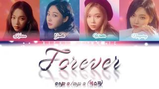 aespa spa forever color coded lyrics han rom eng 