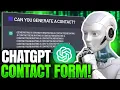 I Improved ChatGPT s Contact Form