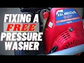 Pressure Washer Repair - Honda 5HP Excell XR2600