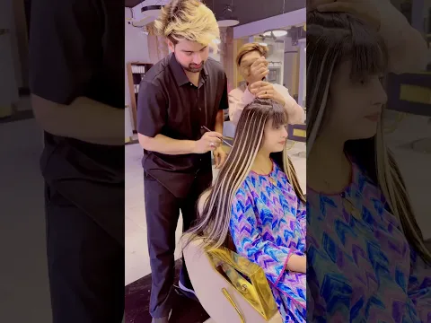 Contact number #03000430139 permanent Hair Extension Ali Sonu Saloon Lahore