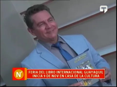 Feria del libro internacional Guayaquil inicia 9 de Noviembre en Casa de la Cultura