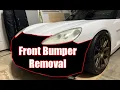C6 Corvette - Front Bumper Removal