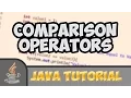 Java Tutorials Comparison operators