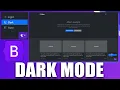 Dark Mode - Bootstrap 5 3