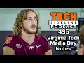 2026 Virginia Tech Football Media Day Notes TSL Podcast 496