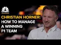 Christian Horner Team Principal Of Oracle Red Bull Racing How To Manage A Winning F1 Team