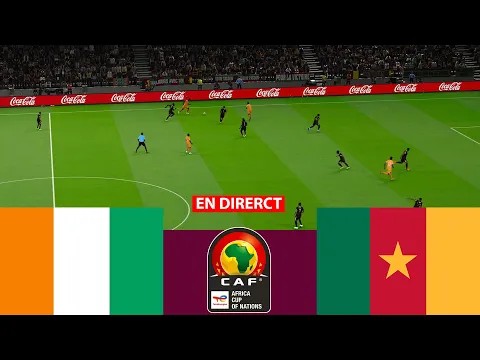 Video Thumbnail: [EN DIRECT] Côte d'Ivoire vs Cameroun⚽ Coupe d'Afrique Nations CAF 2025 Match complet - jeu vidéo
