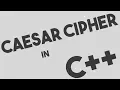 Caesar Cipher Encryption and Decryption in C