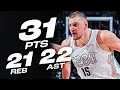 Nikola Jokic s HISTORIC TRIPLE-DOUBLE - 30 PTS 22 AST 21 REB March 7 2025