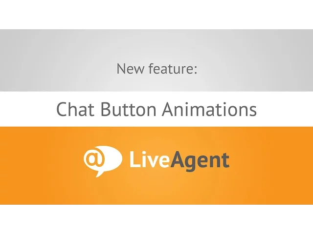 Thumbnail for LiveAgent chattknappanimationer