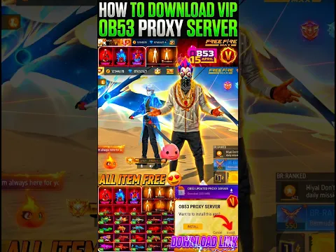 Latest Proxy Server Download Kaise Kre π―π± In Free Fire π₯ #freefireindia #shorts #short