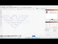 LightBurn Edit Nodes Weld Boolean Trim