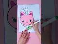 Super Satisfying Kitty Fairy Coloring Page GABBY S DOLLHOUSE