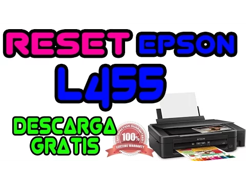 Download MP3 RESET EPSON L455 GARANTIZADO  -  WORKING 100%  2018