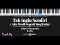 Download Lagu Tak Ingin Sendiri (Aku Masih Seperti Yang Dulu) - Dian Piesesha , Felix (KARAOKE PIANO - FEMALE KEY)