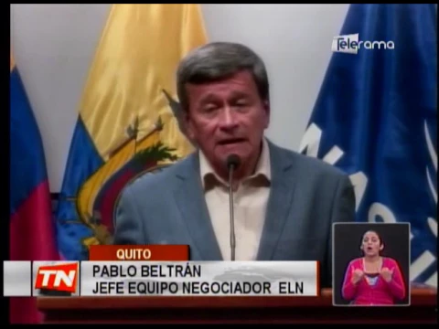 Gobierno colombiano y ELN por el cese al fuego
