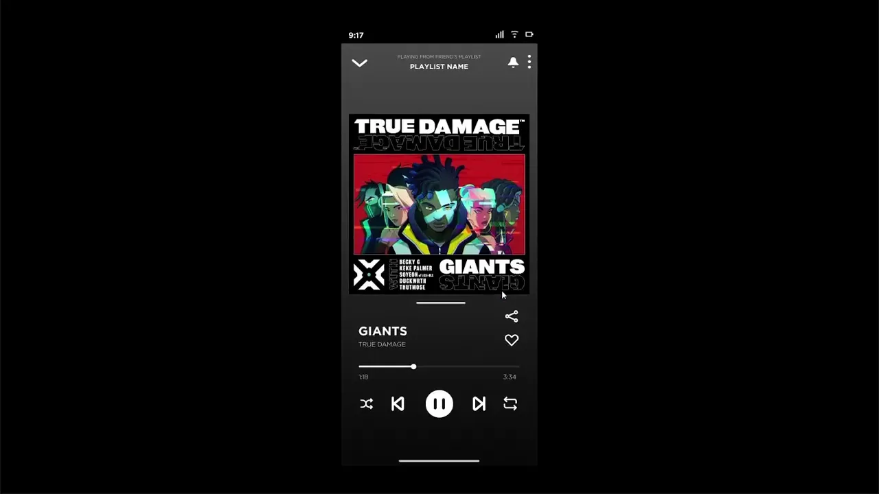 Spotify UI Redesign Demo